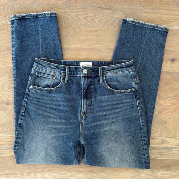 Driftwood Stella Classic Straight Ankle Jeans Vintage Blue Women’s Size 26 - Picture 8 of 8